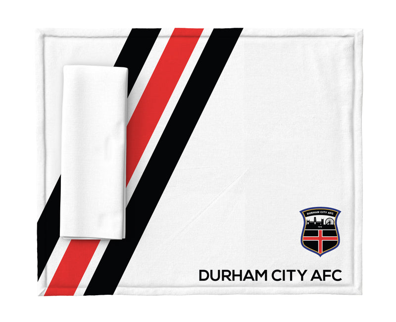 Official Durham AFC White Large Golf Towel