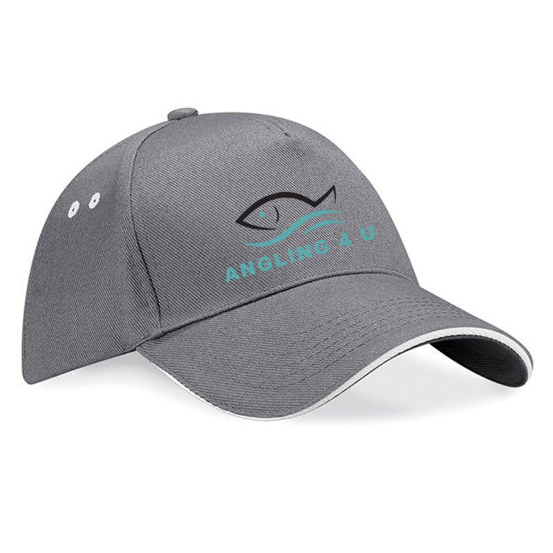 Angling 4 U Ultimate 5-Panel Graphite Grey Cap