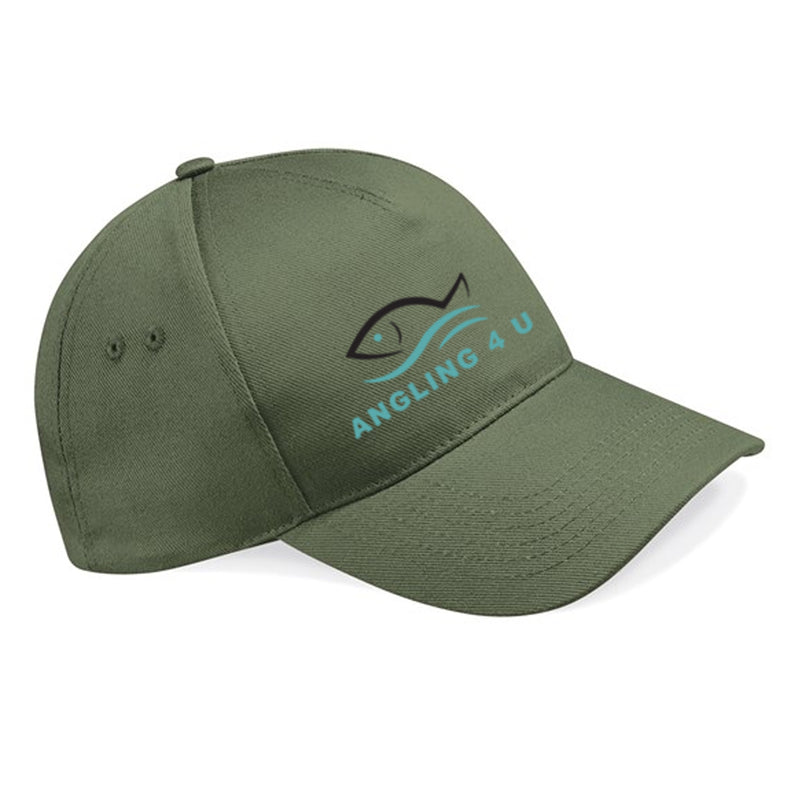 Angling 4 U Ultimate 5-Panel Graphite Khaki Camo Cap