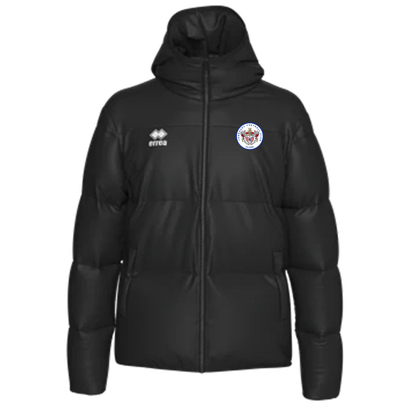 Thornaby FC Errea Vegas Coat - COACHES (Black)