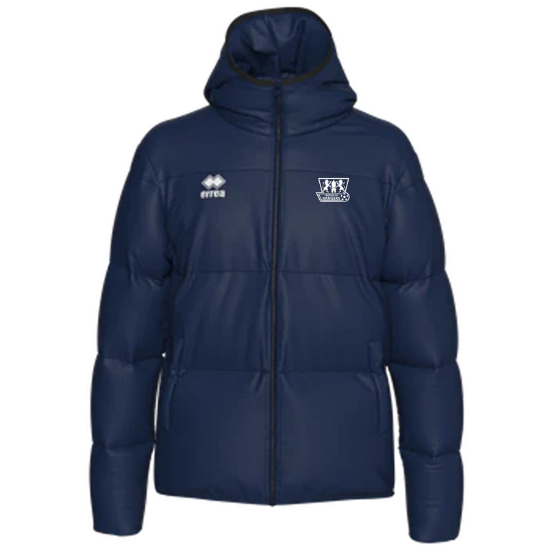 Redcar CF Rangers Errea Vegas Coat - ADULTS (Navy)