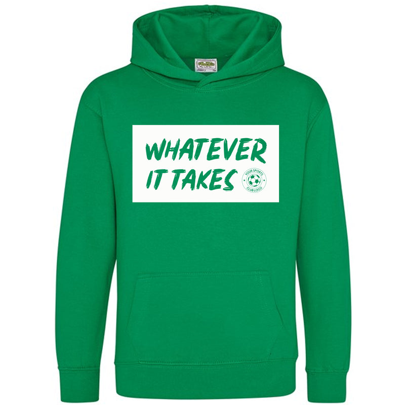 Personalized Football Player Team Kids/Adult Hoodies - Whatever It Takes