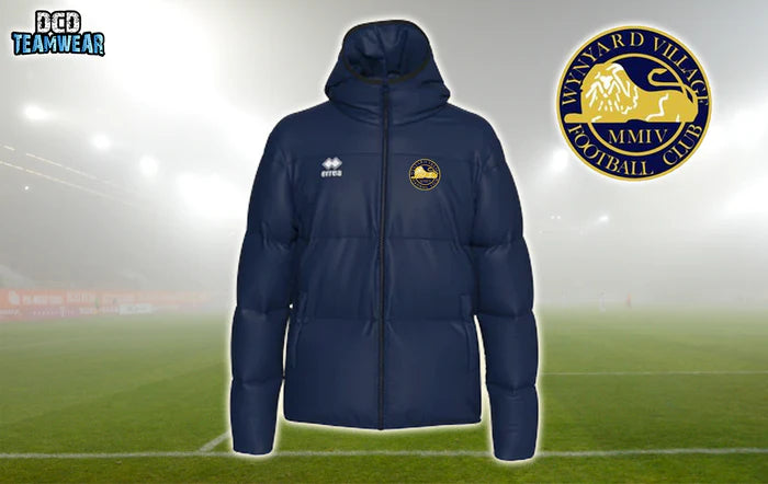 Wynyard FC Errea Vegas Coat - ADULTS NAVY