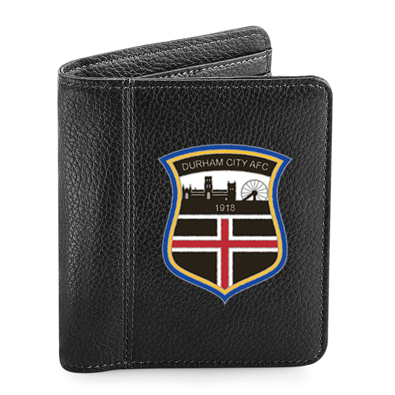 Personalised Official Durham City AFC Thick Wallet - Black