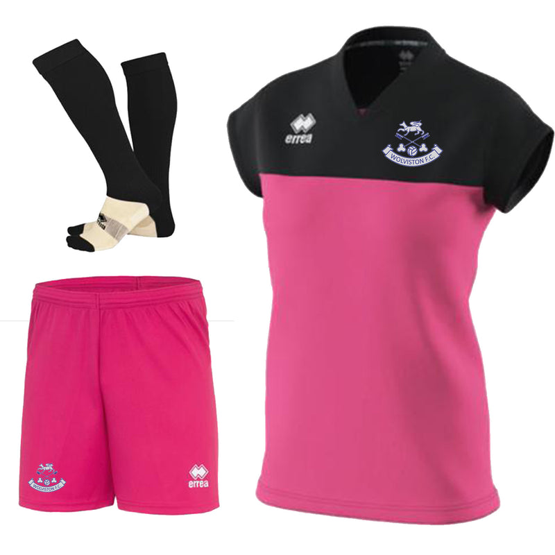 Wolviston FC BESSY Girls Training Bundle Shirt Shorts, Socks - JUNIOR