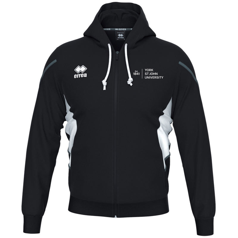 York St John University Black Clancy Hooded Top - Staff