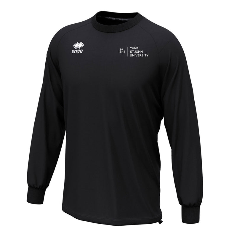 York St John University Black Maddison Sweater Training Jumper - Staff