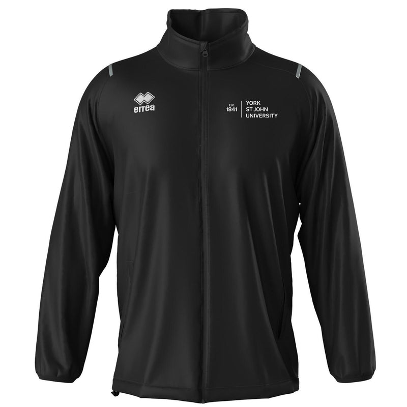 York St John University Black Pressing Rain Jacket - Staff