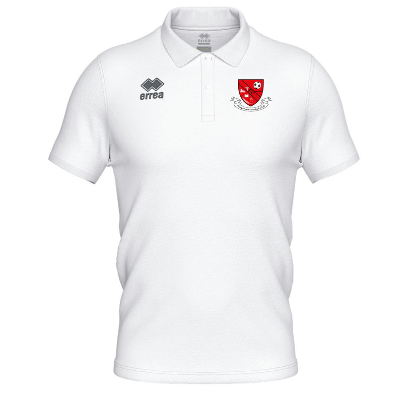 Artigarvan FC EVO Cotton Polo Shirt - JUNIORS WHITE