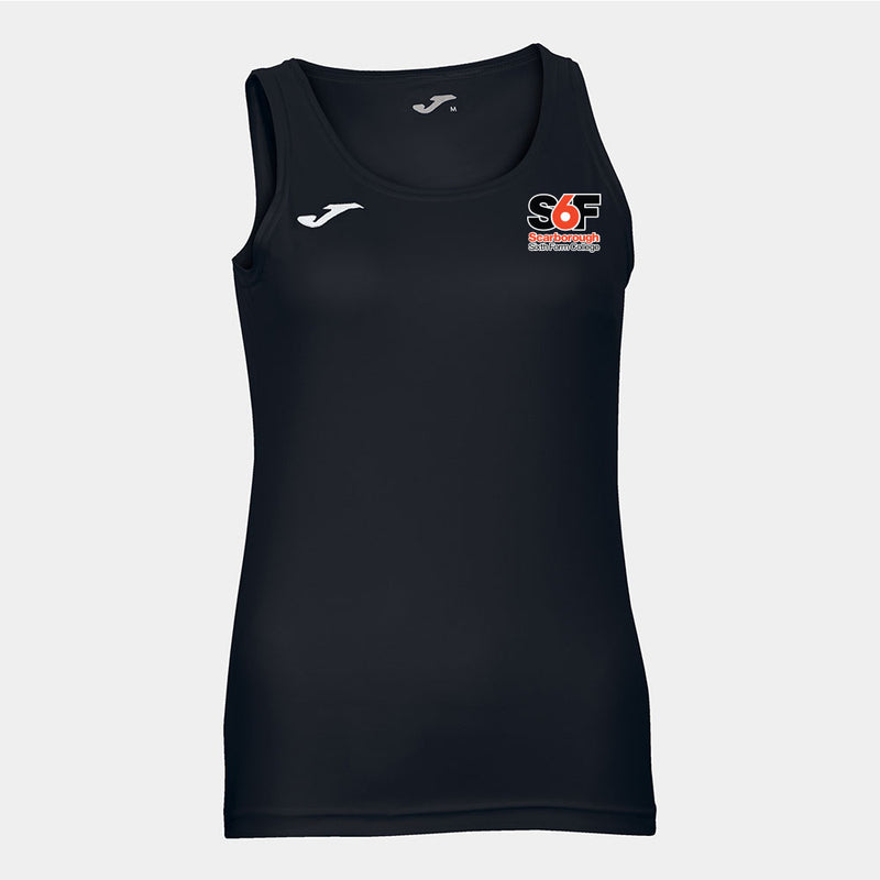 S6F Students - Optional Womens Fit Diana Sleeveless T-Shirt Black