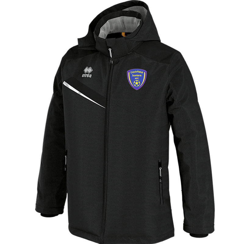 Cockfield Juniors FC Winter Coat Errea Iceland 3.0 - Adult