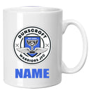 Dunscroft Warriors FC Personalised Mug Blue or white