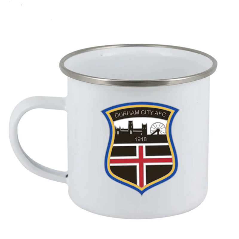 Official Durham AFC Enamel Camping Cup
