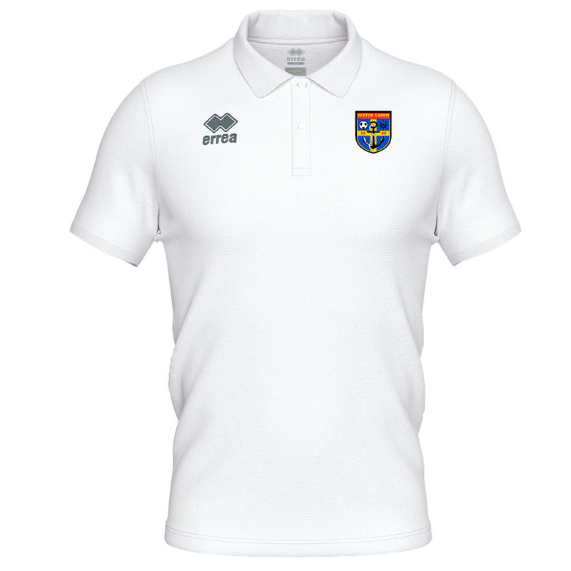 Seaton Carew FC EVO Cotton Polo Shirt - ADULTS WHITE