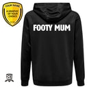 Flamingo Land Football Plain Black Festival Pro Leisure & Supporters Hoody - ADULTS