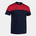 Joma Crew V Short Sleeve T-shirt - Junior - Man