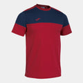 Joma Crew V Short Sleeve T-shirt - Junior - Man