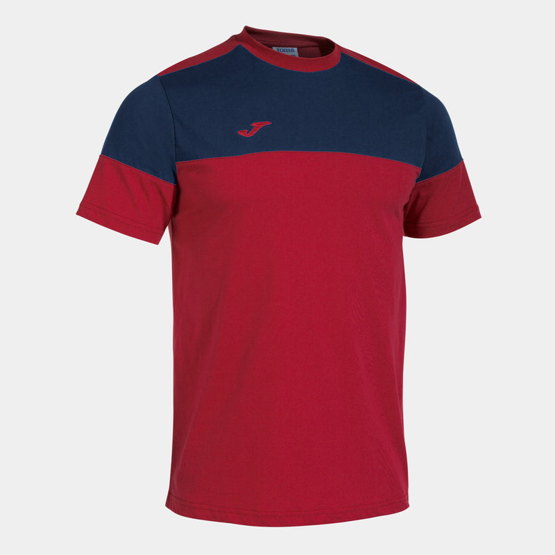 Joma Crew V Short Sleeve T-shirt - Junior - Man