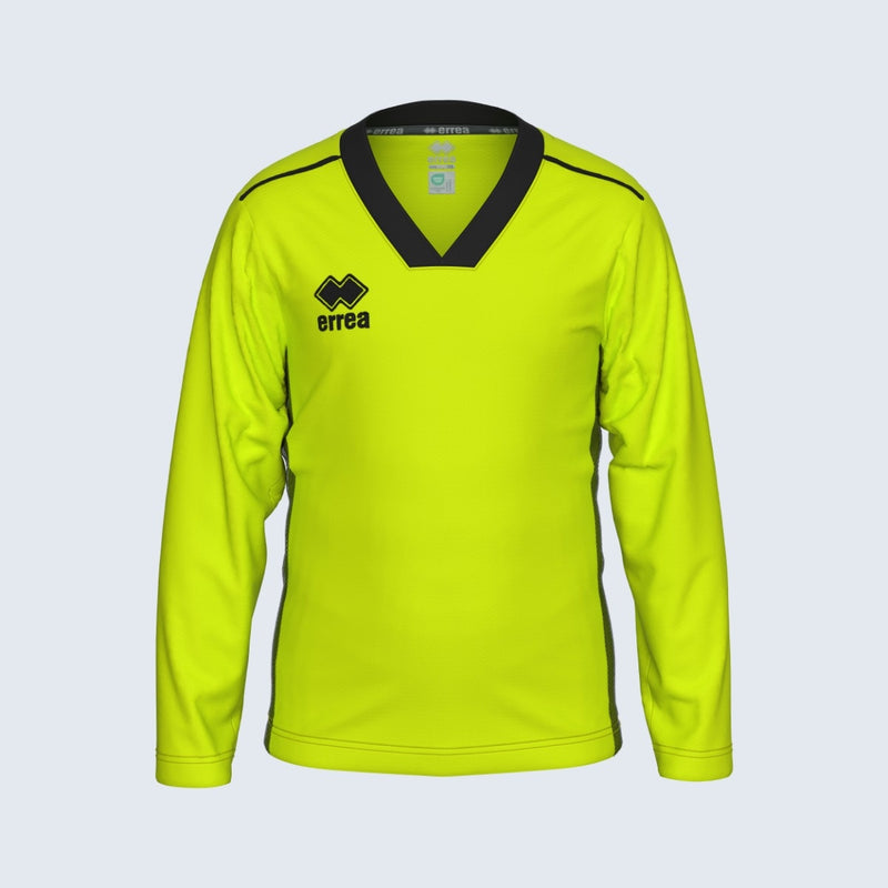 Errea Jerzy Children's Goalie Shirt: Comfort And Performance For Young Goalkeepers