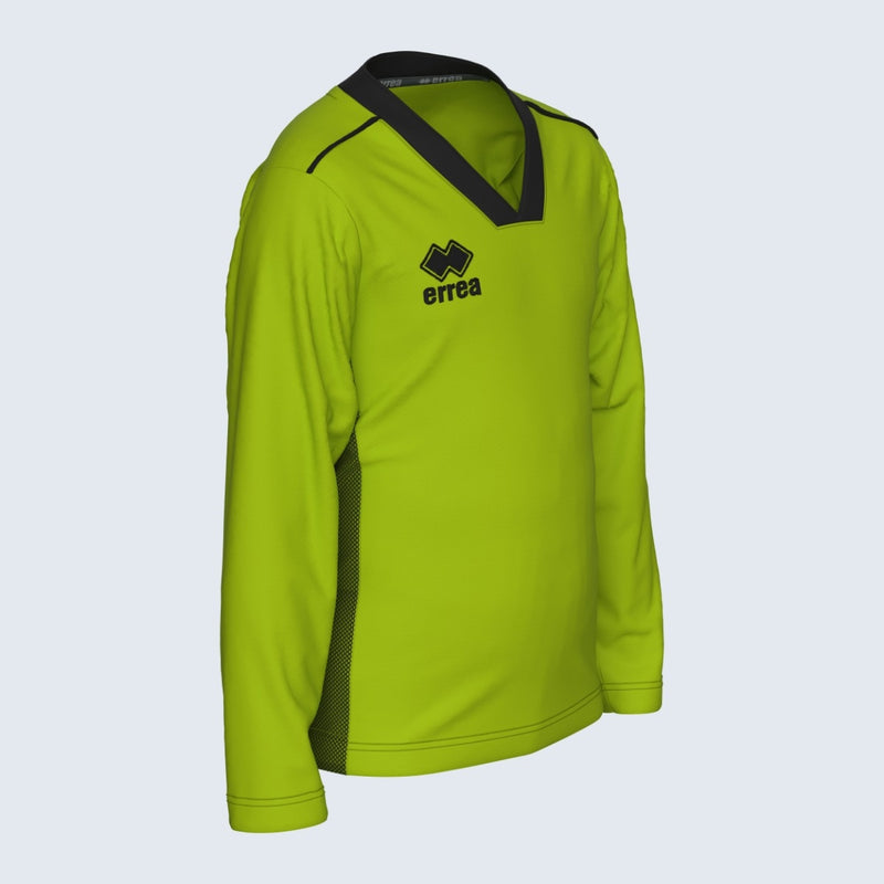 Errea Jerzy Children's Goalie Shirt: Comfort And Performance For Young Goalkeepers