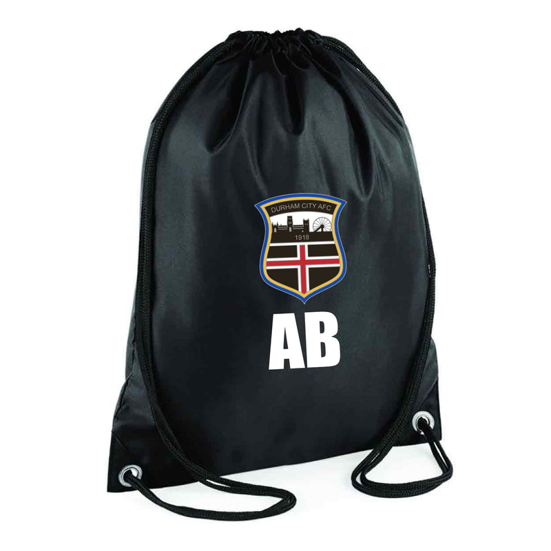 Official Durham AFC BG005 Gymsac Black