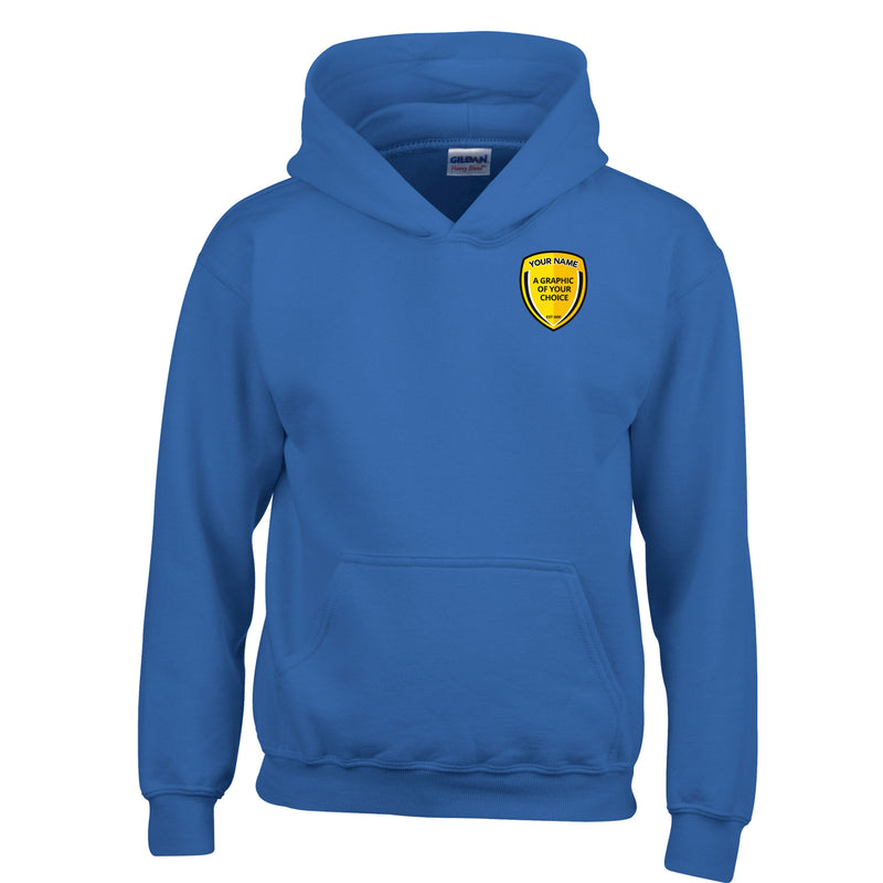 Flamingo Land Football Festival Pro PLAYERS KIDS Hoody - ROYAL BLUE