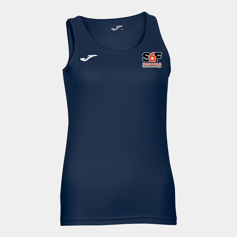 S6F Staff - Optional Womens Fit Diana Sleeveless T-Shirt Navy