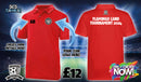 Flamingo Land Tournament 2024 Presentation Polo - JUNIOR (Red)