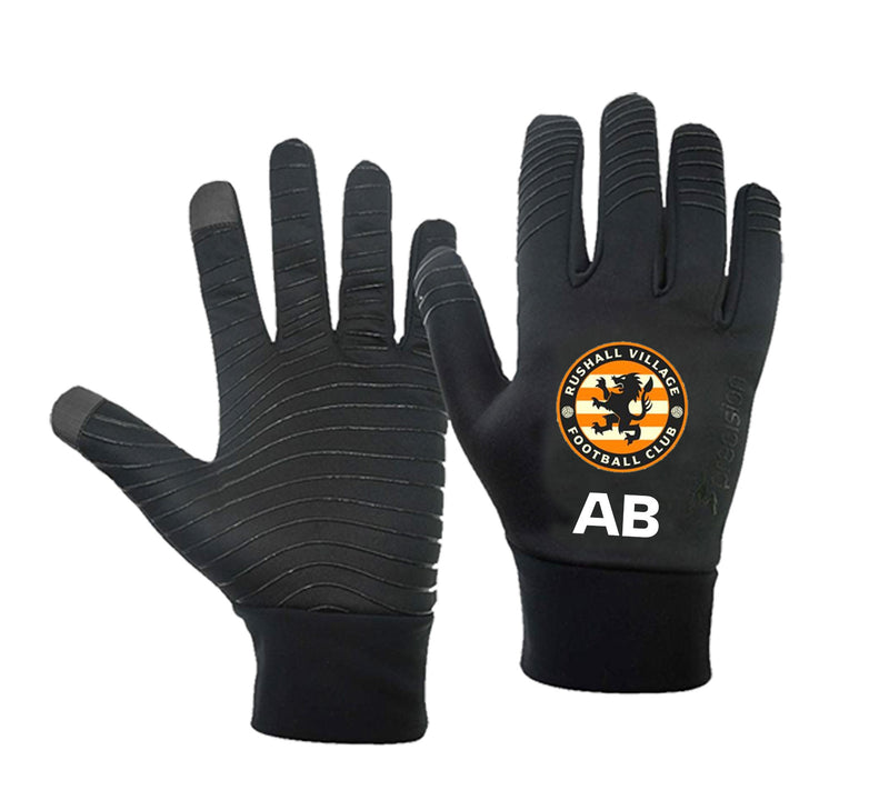 Rushall Village FC Tech Training Gloves - JUNIORS