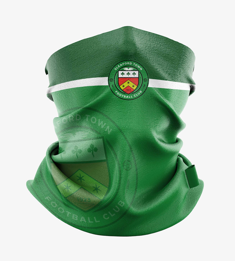 SLEAFORD TOWN FOOTBALL CLUB Face Mask Snood Club Colours