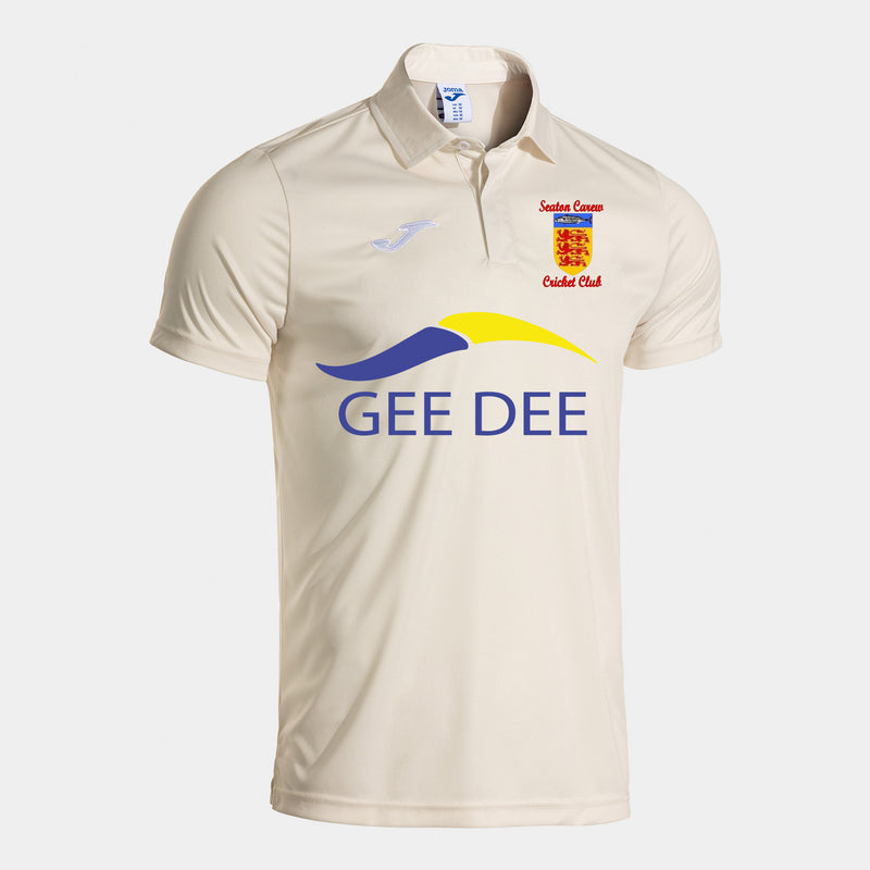 Seaton Carew Joma Cricket Short Sleeve Polo - Junior