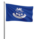 Custom Printed Football Flag - Wolviston