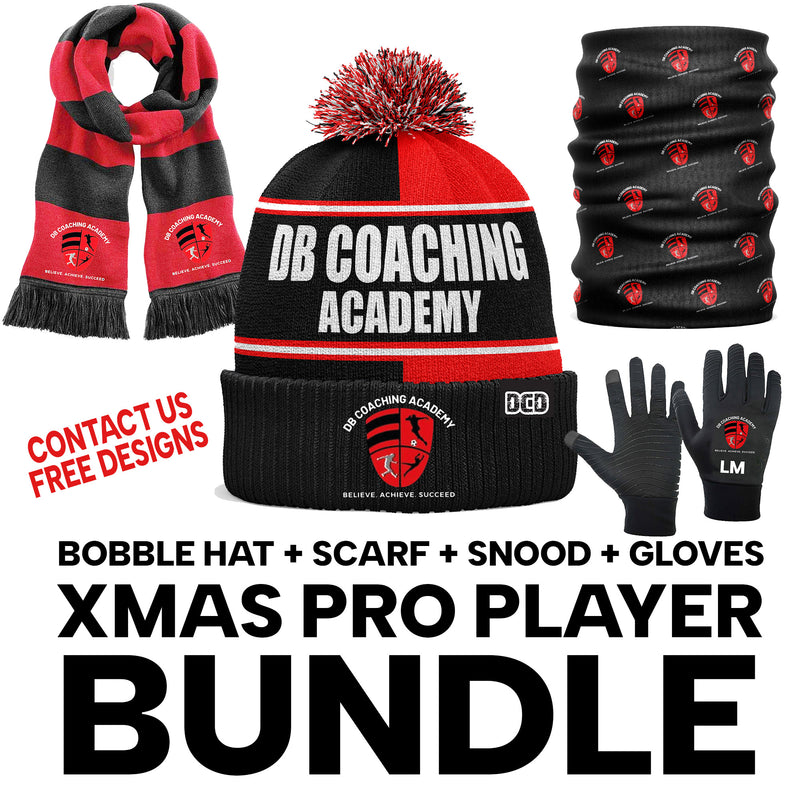 CUSTOM Any Team or Colour BUNDLE Box - Hat Scarf Snood Gloves