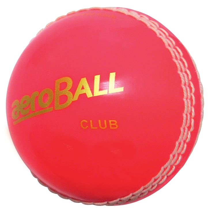 aero Club Cricket Balls Blister Packed Pink