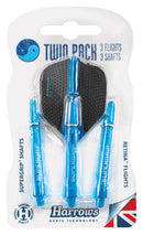 Harrows Twin Pack Dart Flight/Shafts
