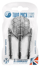 Harrows Twin Pack Dart Flight/Shafts