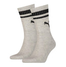 Puma Crew Heritage Stripe Sock (2 Pair)