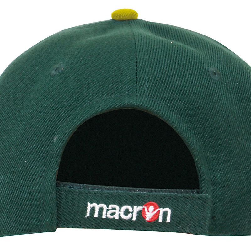Macron Pepper Baseball Cap  (5 Pz), Green Yellow, Senior