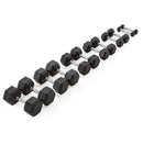 York Barbell Rubber Hex Dumbbell (Single)