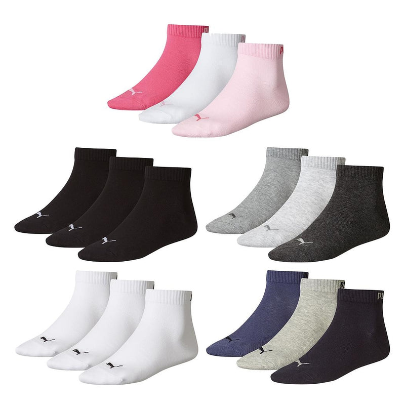 Puma Quarter Training Socks (3 Pairs)