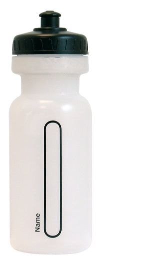 "School" Clear Water Bottle