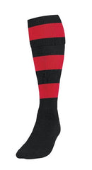 Precision Hooped Football Socks Junior