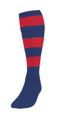 Precision Hooped Football Socks Junior