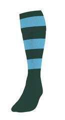 Precision Hooped Football Socks Junior