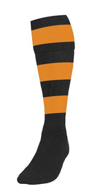 Precision Hooped Football Socks Junior