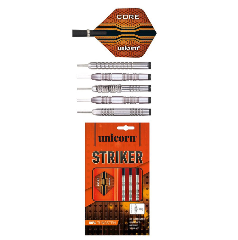 Unicorn Striker 80% Tungsten Darts 16Groves