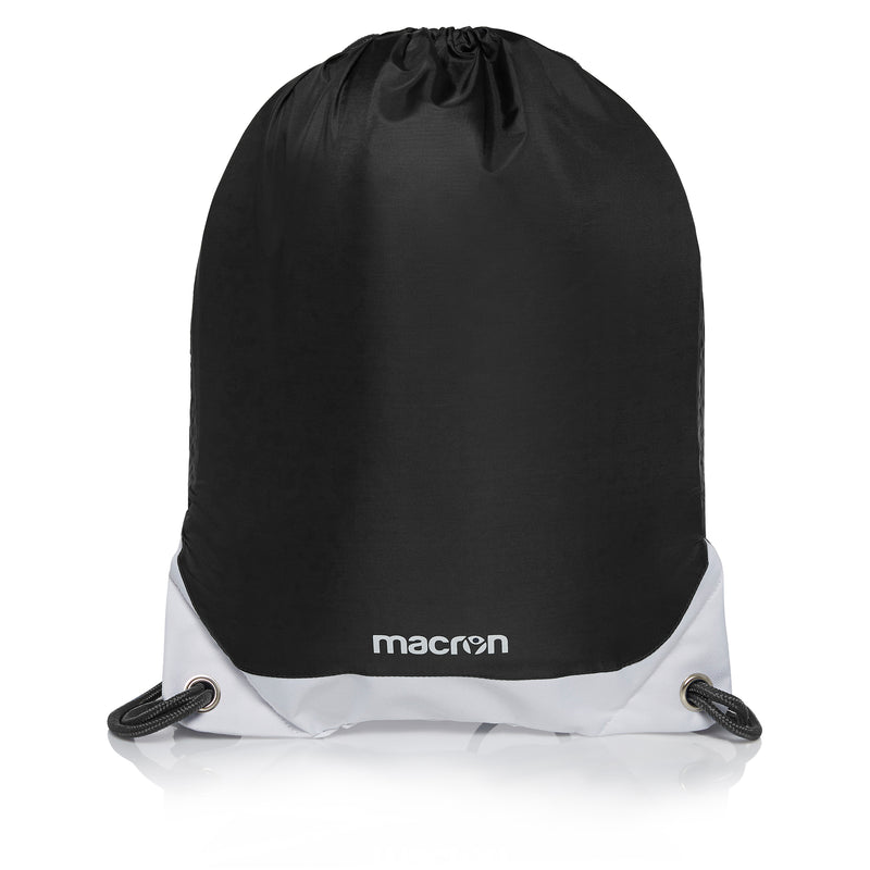 Macron Campus Gym Bag (10 Pz), Black, TU