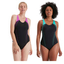 Speedo Endurance+ Plastisol Laneback Swimsuit