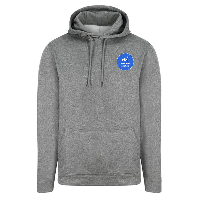 Bank Life Angling JH006 Grey Tech Hoodie