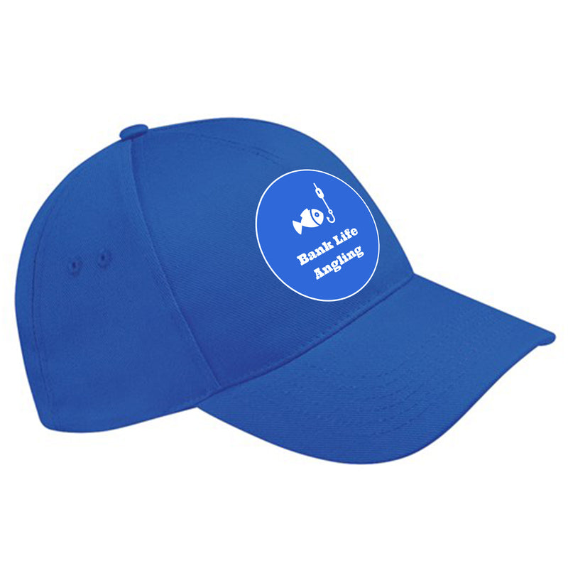 Bank Life Angling BC015 5-Panel Blue Cap